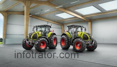 Claas Axion 800 ficha tecnica