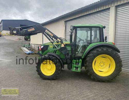 John Deere 6105M ficha tecnica