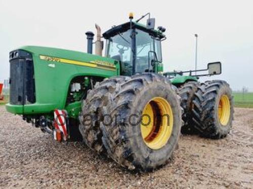 John Deere 9520 ficha tecnica