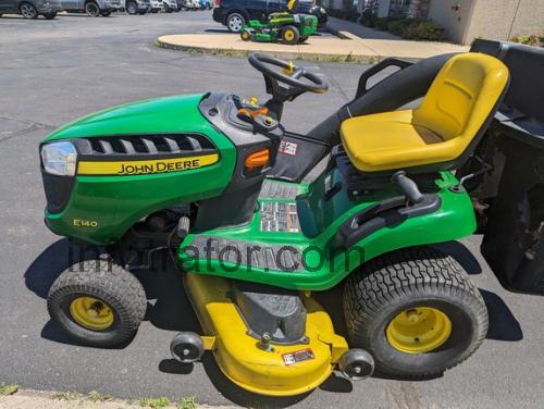 John Deere E140 avaliação e ficha técnica