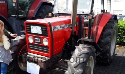 Massey Ferguson 263 ficha tecnica
