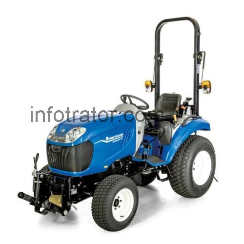 New Holland Boomer 25 ficha tecnica 
